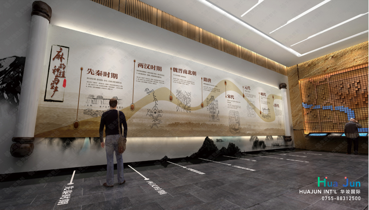 中国麻博物展馆设计 中国麻博物展馆设计