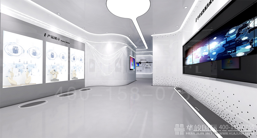 华剑建设集团医疗智慧展厅设计 华剑建设集团医疗智慧展厅设计