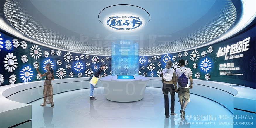 龙津药业医疗智慧展厅设计 龙津药业医疗智慧展厅设计