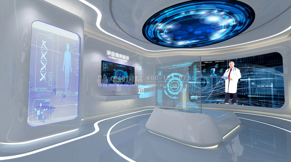 郑州黄河科技学院智慧医疗体验厅