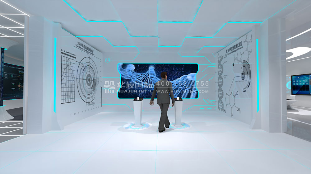 郑州黄河科技学院智慧医疗体验厅