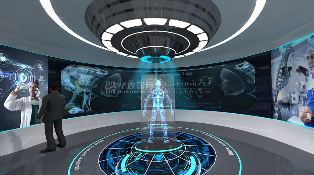 郑州黄河科技学院智慧医疗体验厅