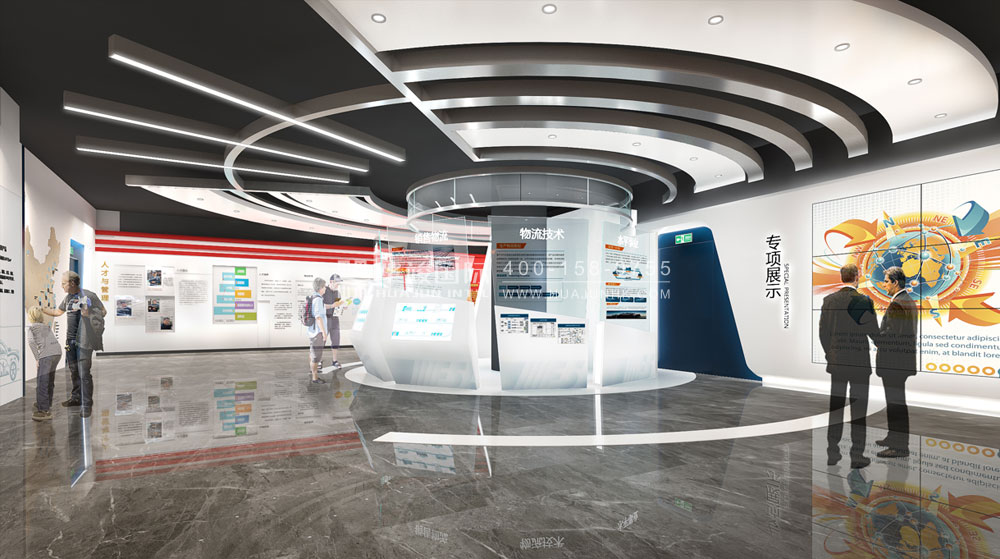 风神物流广州总部企业展厅设计