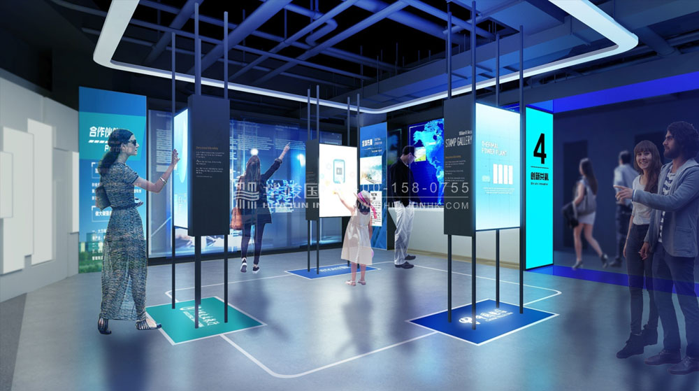 中软国际企业展厅设计 中软国际企业展厅设计