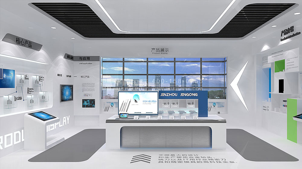 深圳金洲精工科技智能制造展厅设计