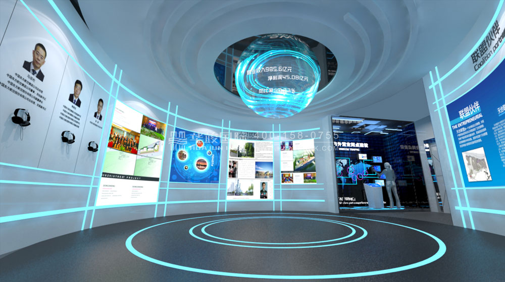 中国东方航空展馆设计 中国东方航空展馆设计