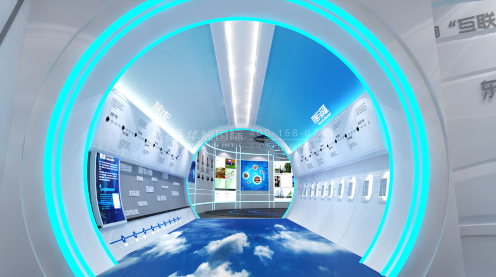 中国东方航空展馆设计 中国东方航空展馆设计