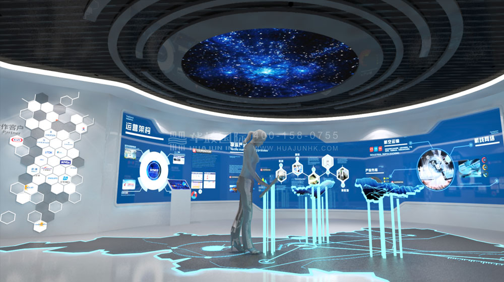 中国东方航空展馆设计 中国东方航空展馆设计