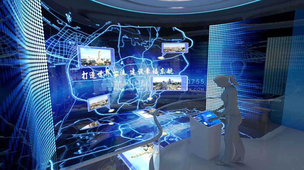 中国东方航空展馆设计 中国东方航空展馆设计