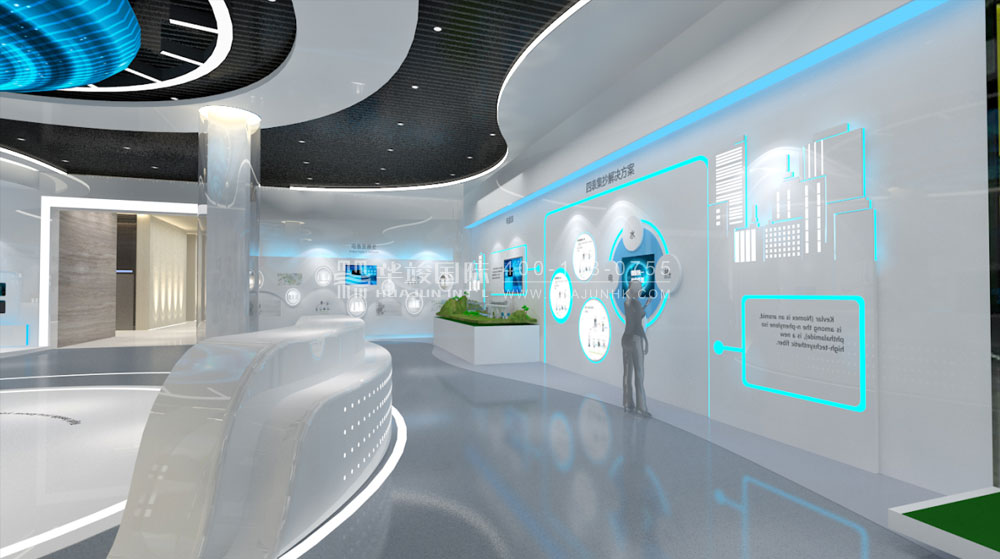 赫美集团展厅设计效果图