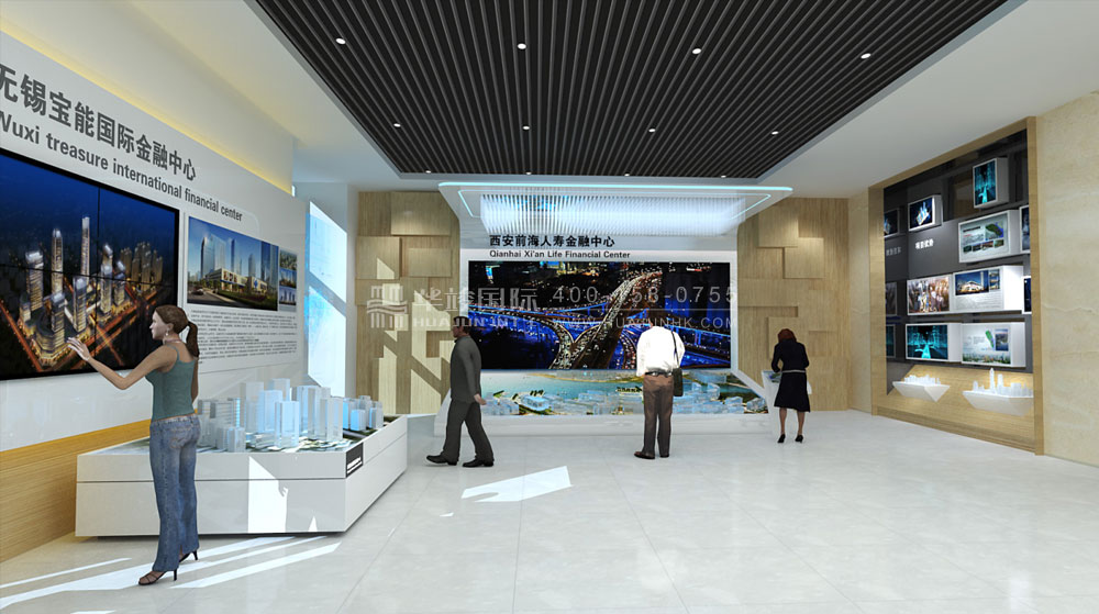 前海人寿硅谷基地展厅设计