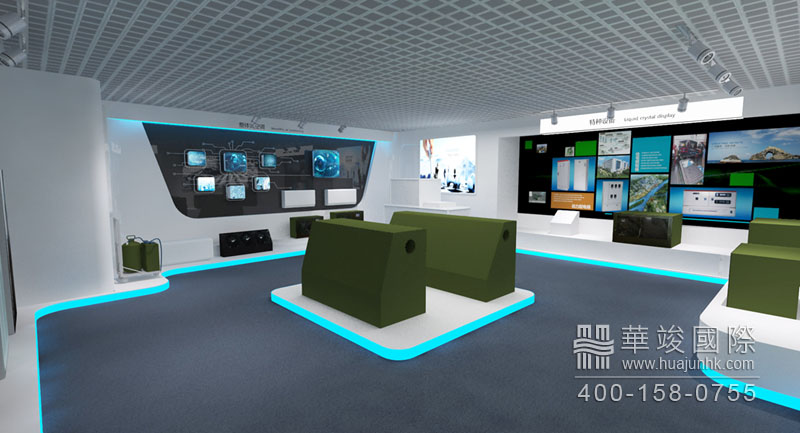 广冷华旭智能制造展厅设计