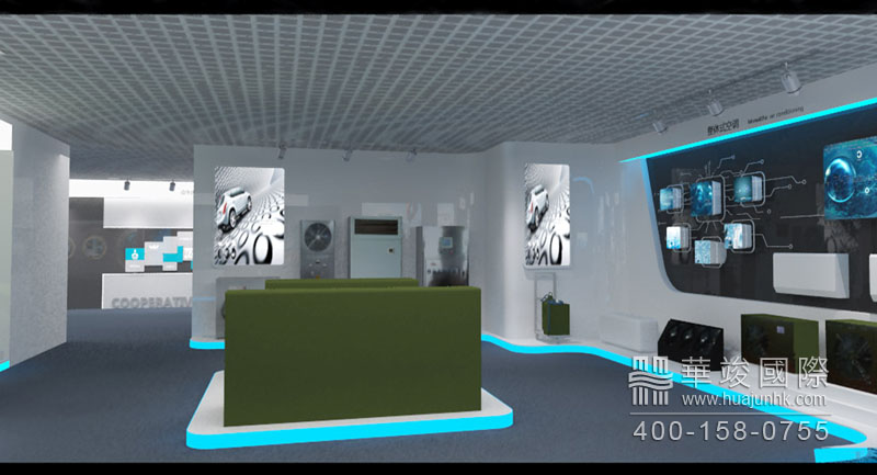 广冷华旭智能制造展厅设计