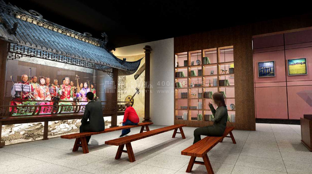 湖南省群众文化艺术展厅设计