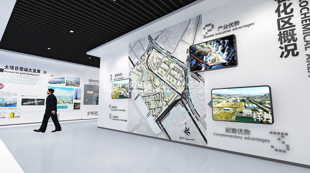 惠州大亚湾石化园区展馆设计