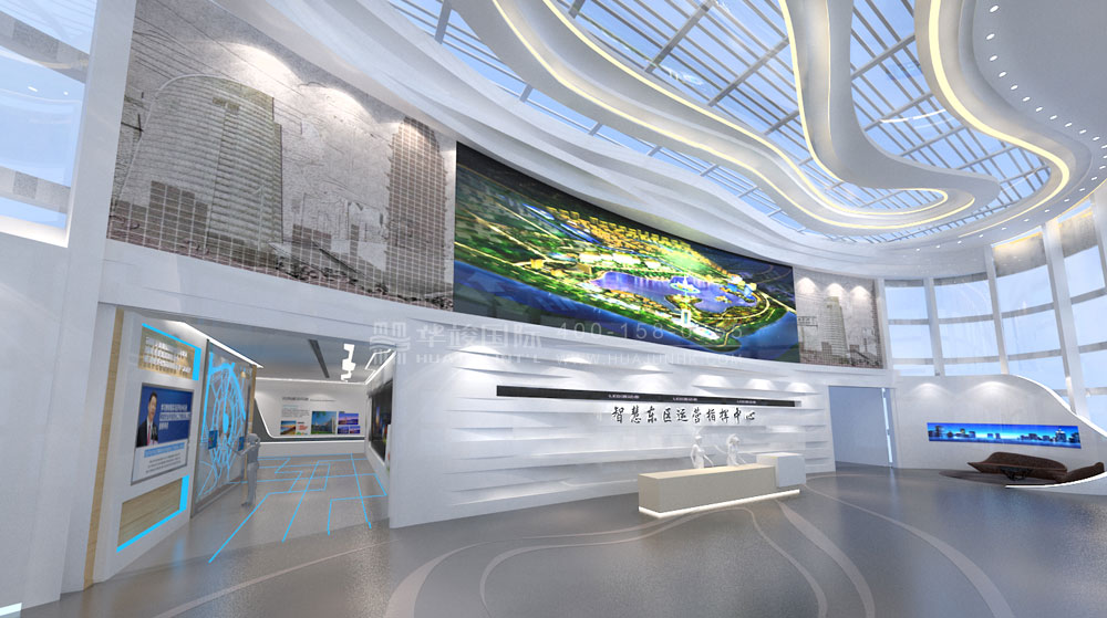郑州东区智慧数字城市展厅设计 郑州东区智慧数字城市展厅设计
